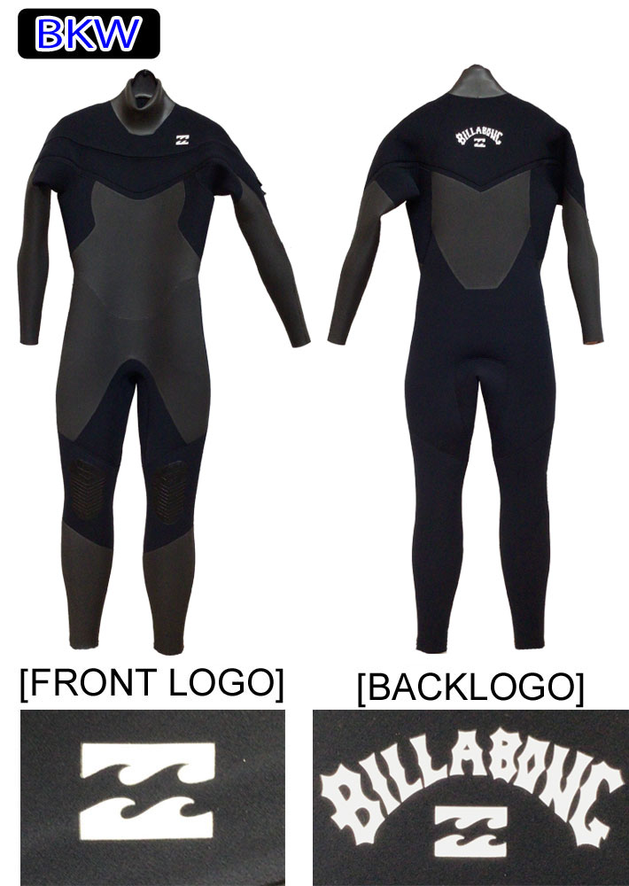 2023 Billabong ビラボン ウェットスーツ セミドライ フルスーツ [BD018-606] ロングチェストジップ 5ｘ3ｍｍ メンズ  CHEST ZIP スキン 裏起毛 サーフィン