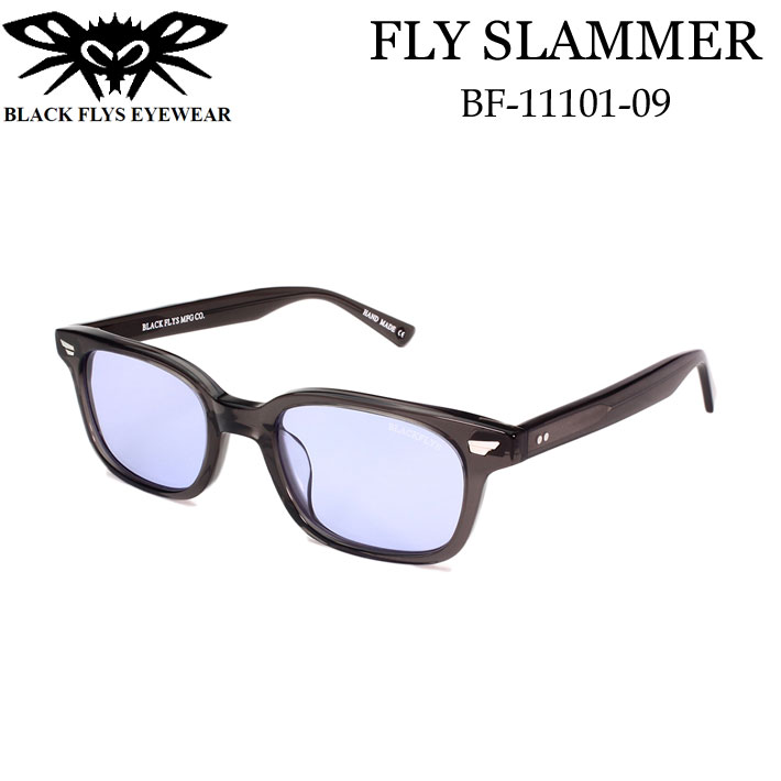 BLACK FLYS ブラックフライ サングラス [BF-11101-09] FLY SLAMMER フライ スラマー [CLEAR  GREY／PURPLE] ジャパンフィット