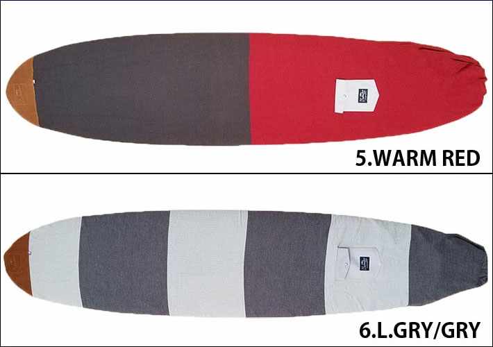 ファンボード 8'0 サーフボードケース ニットケース DESTINATION US Natural Socks MID FUN ニットカバー  ディスティネーション [follows特別価格]