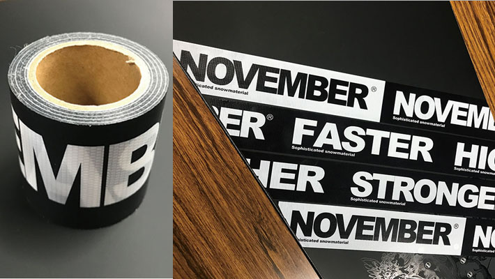 NOVEMBER スノーボード 23 24 180mm×180mm MARK MNT カッティングステッカー ステッカー ノベンバー 【超安い】  ステッカー