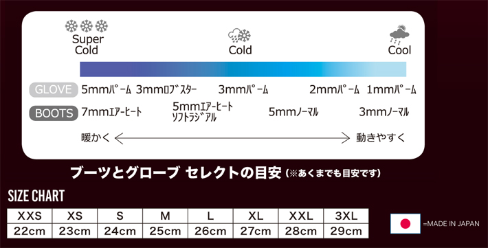 ONE WORLD LTD. / TLS 5mm ベルクロラジアル ソフトサーフブーツ