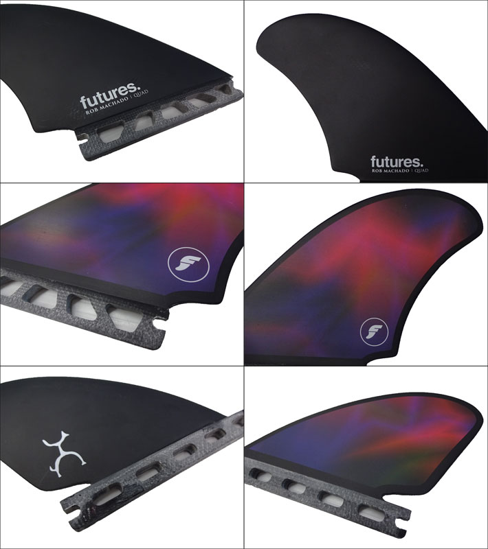 最新入荷 Machado Quad ロブマチャド クアッド フューチャーfutures サーフィン Landmobility Ie