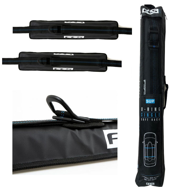 FCS サーフボードキャリア SUP D-RING SOFT RACKS SUP サップ用