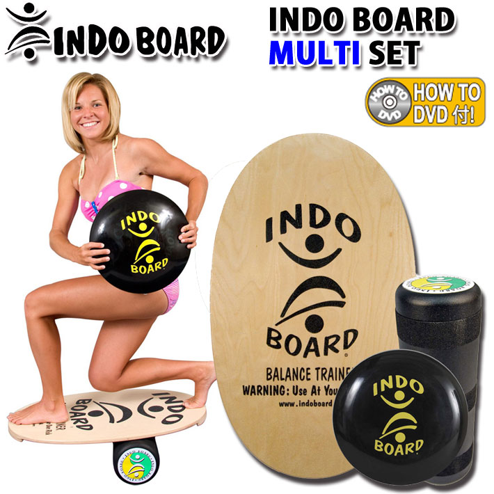 INDOBOARD インドボード バランストレーナー バランスボード 体幹