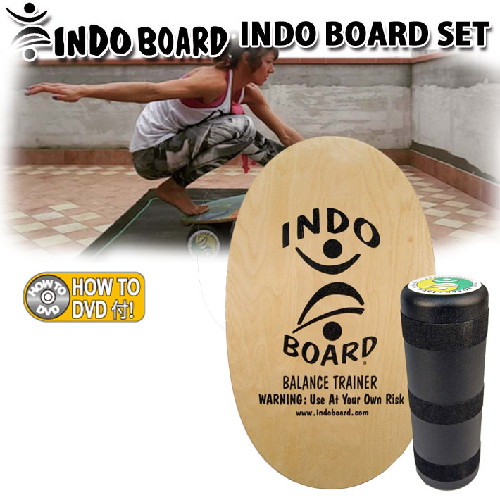 INDO BOARD インドボード [ナチュラル] バランスボード サーフ