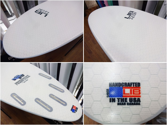 LIBTECH サーフボード リブテック PICK UP STICK 7'0 ピックアップスティック サーフィン ファンボード ミッドレングス  1+2フィン [営業所止め送料無料]