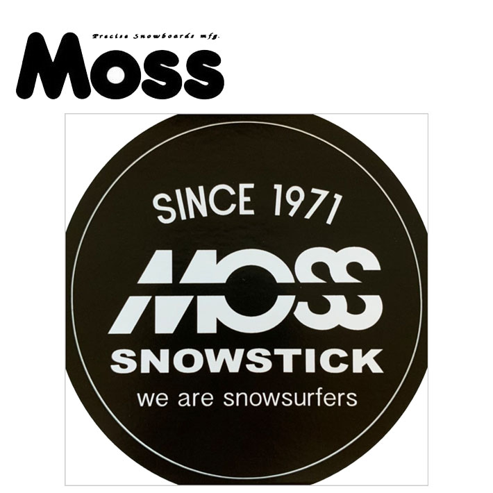 MOSS　モス　ステッカー MOSS SNOWSTICK モススノースティック ステッカー SNOW STICKER