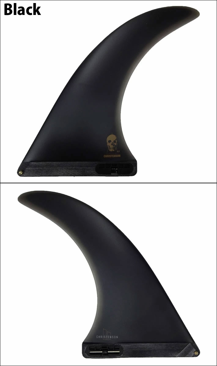新品 FCS2 クリステンソン フィン 9.5 黒 ロングボード 店内ポイント20倍中!!] FCS2 FIN フィン ロングボード CHRISTENSON PG