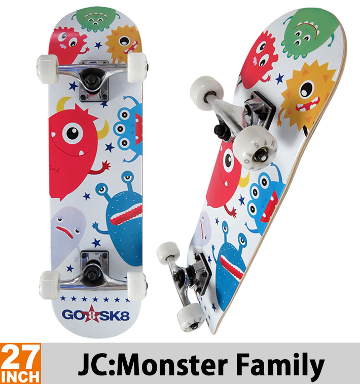 2024 GOSK8 ゴースケート キッズ スケートボード コンプリート