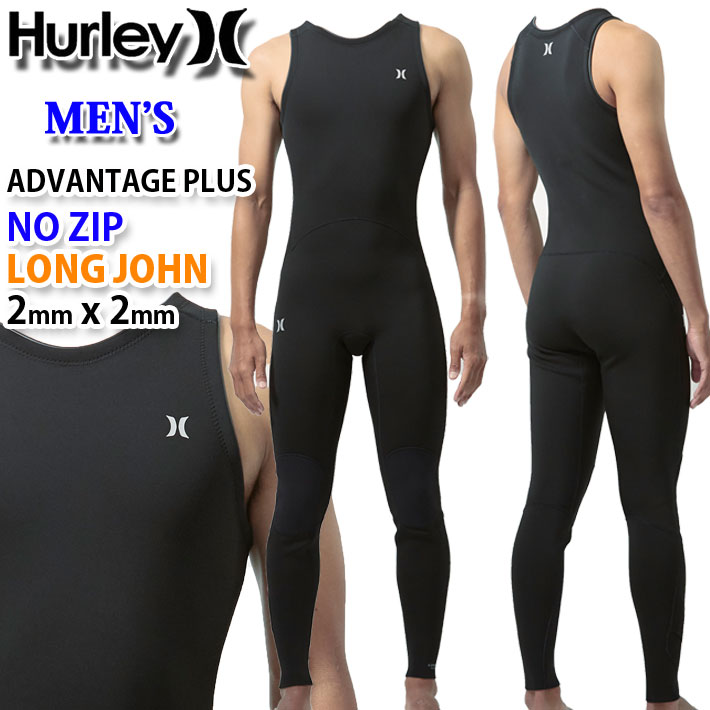 2022 Hurley ハーレー ウェットスーツ [MZLJAD22] ロングジョン メンズ 2mm ｘ 2mm NO ZIP ノンジップ  ADVANTAGE PLUS アドバンテージ プラス サーフィン ウエットスーツ