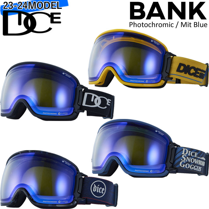 早期予約] 23-24 DICE ゴーグル BANK BK35191 ダイス バンク