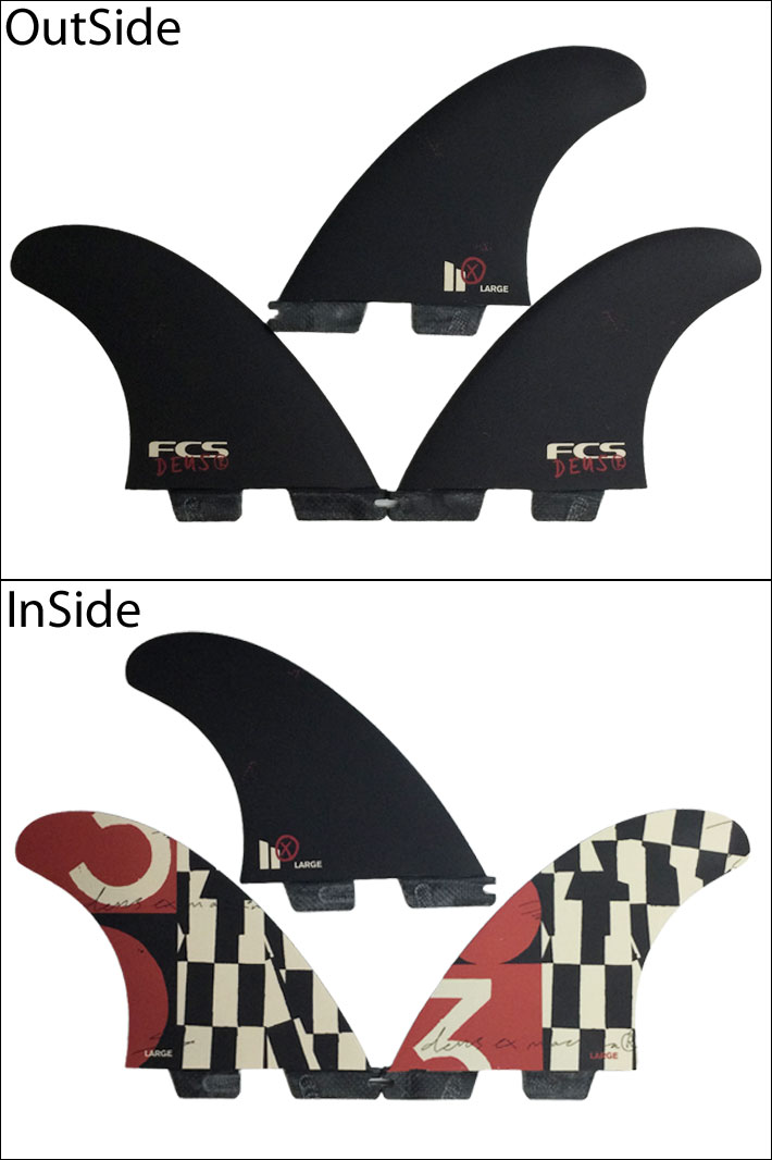 店内ポイント20倍中!!] fcs2 フィン エフシーエスツー DEUS