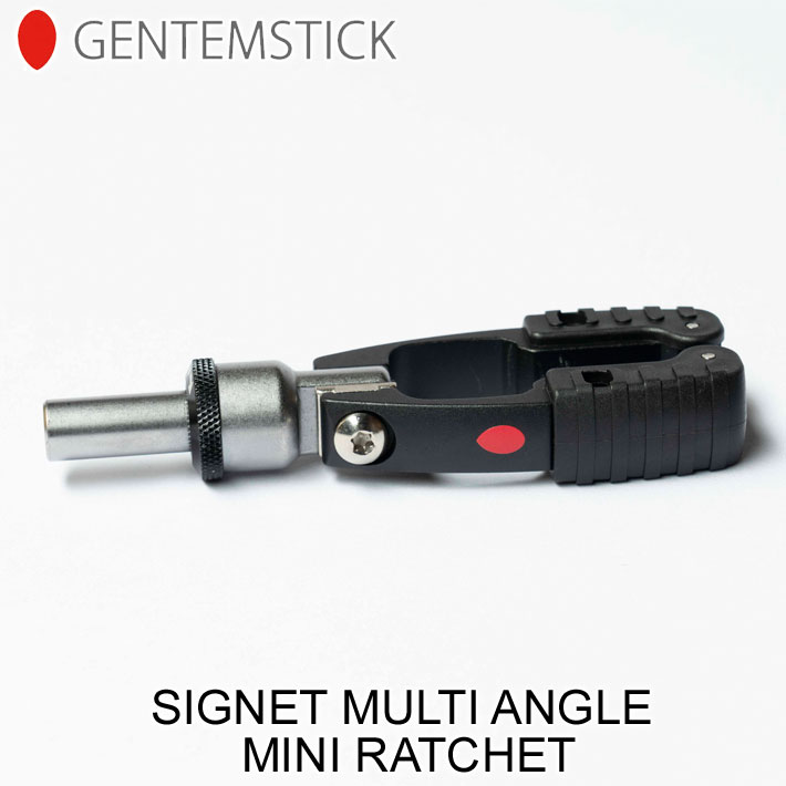 GENTEMSTICK ゲンテンスティック　別注 マルチアングルミニラチェット GENTEMSTICK ( ゲンテンスティック ) SIGNET別注 マルチアングル