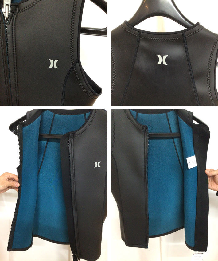 2023 Hurley ハーレー ウェットスーツ [MZVSIC23] ベスト メンズ 2mm FRONT ZIP フロントジップ ICON アイコン  VEST サーフィン ウエットスーツ Wet Suits