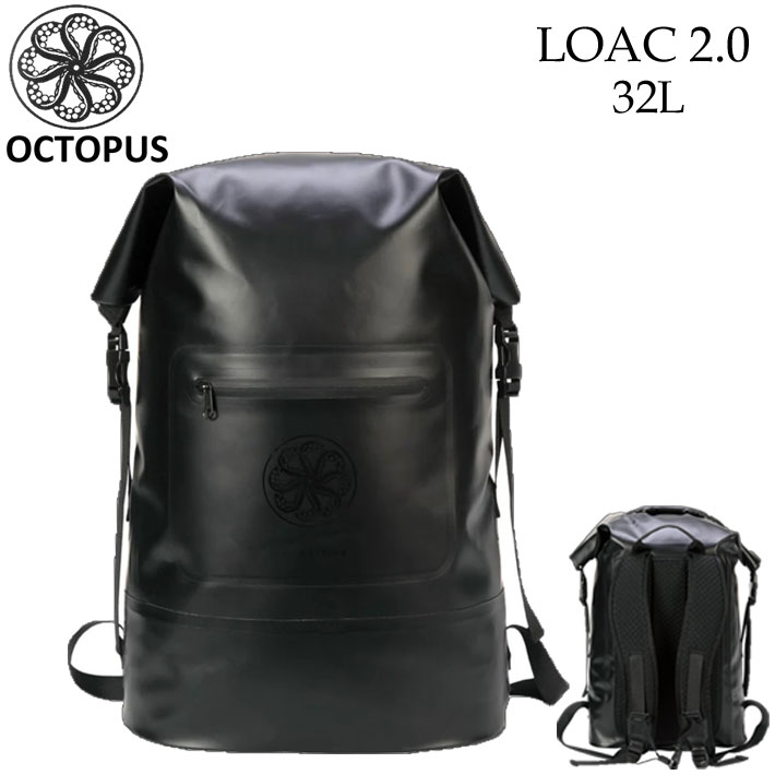 OCTOPUS ブラックバックパック 中型 ともす 