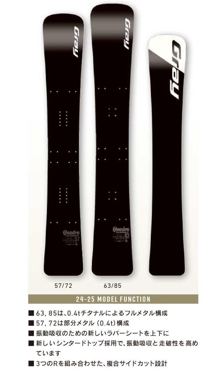 楽天市場】GRAY SNOWBOARDS グレースノーボード 22/23 モデル