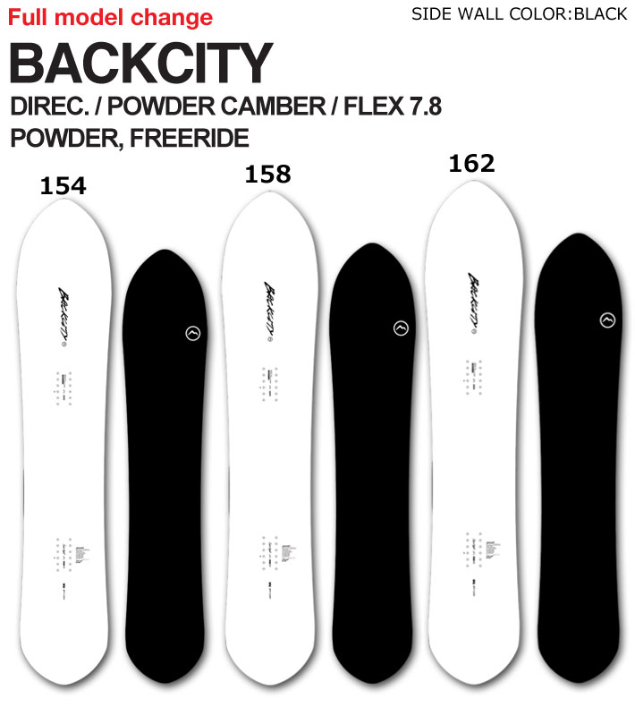 november backcity 158 新品未使用22-23モデル - スノーボード