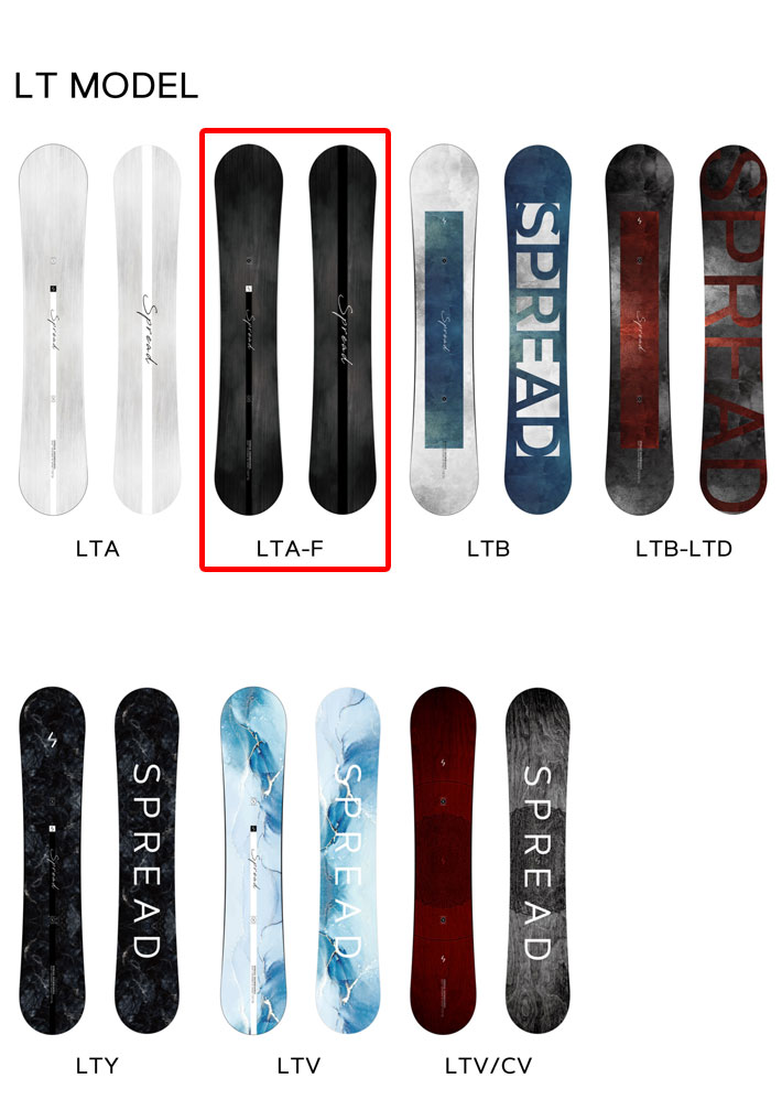 spread LTA 22-23 148cm - スノーボード