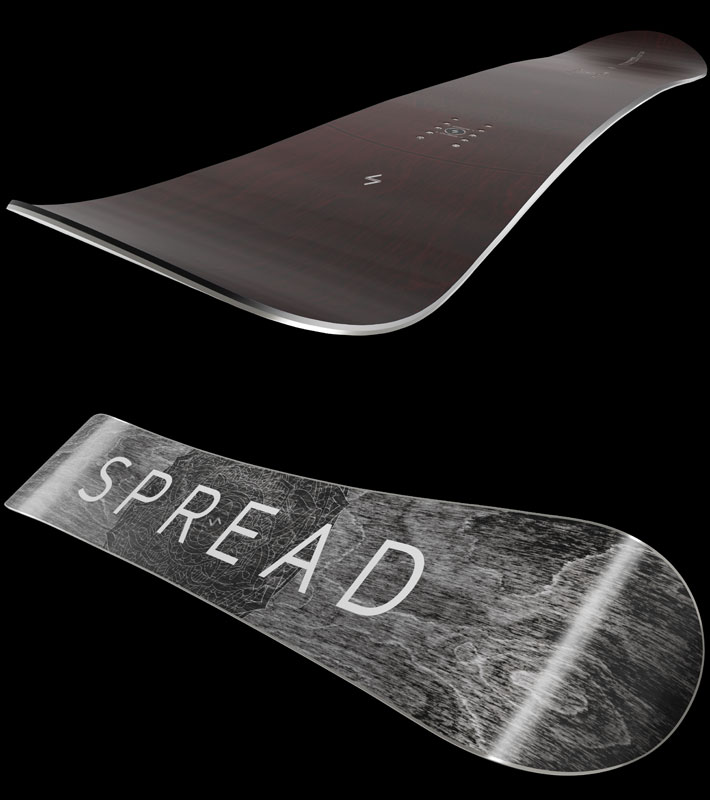 予約商品] 24-25 SPREAD LTV／CV スノーボード SNOWBOARD スプレッド