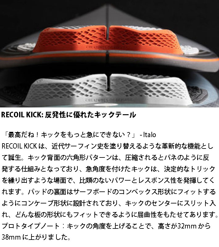 2025 クリエイチャー デッキパッド CREATURES PRPTO 1.4 PIN
