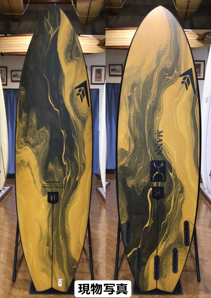 【正規品】ファイヤーワイヤー サーフボード マッシュアップ 5&#39;9 Mashup Solid Color - Grey 5'9