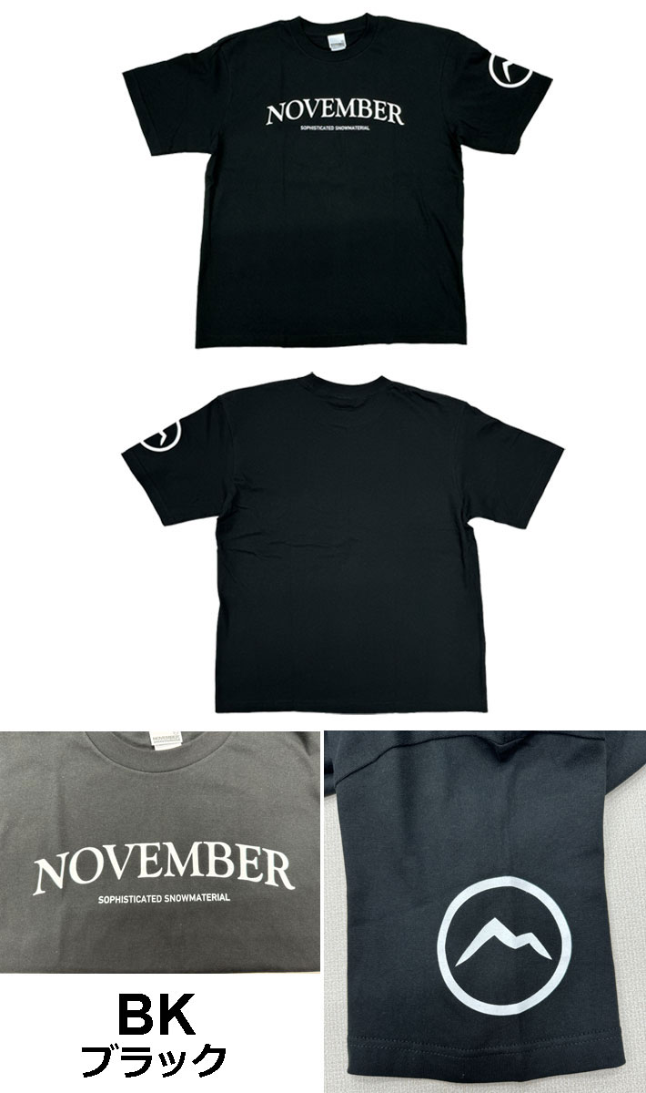 NOVEMBER Tシャツ ノベンバー スノーボード BIG-T N2 N3 ビッグ