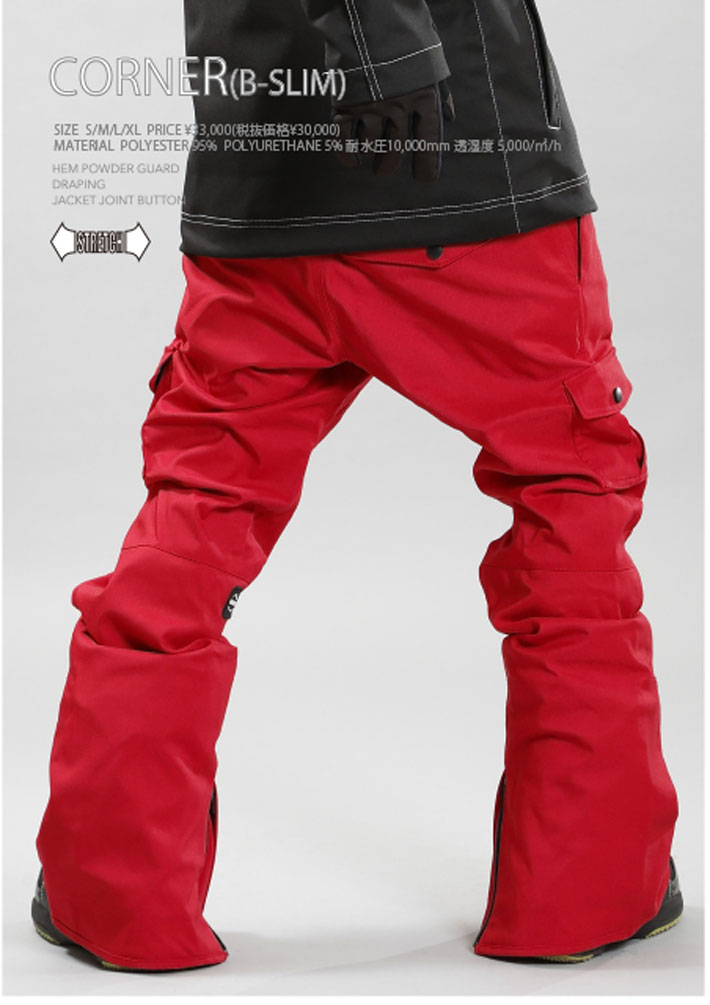 25-26 WACON ウェア パンツ ワコン スノーボード ウェア メンズ