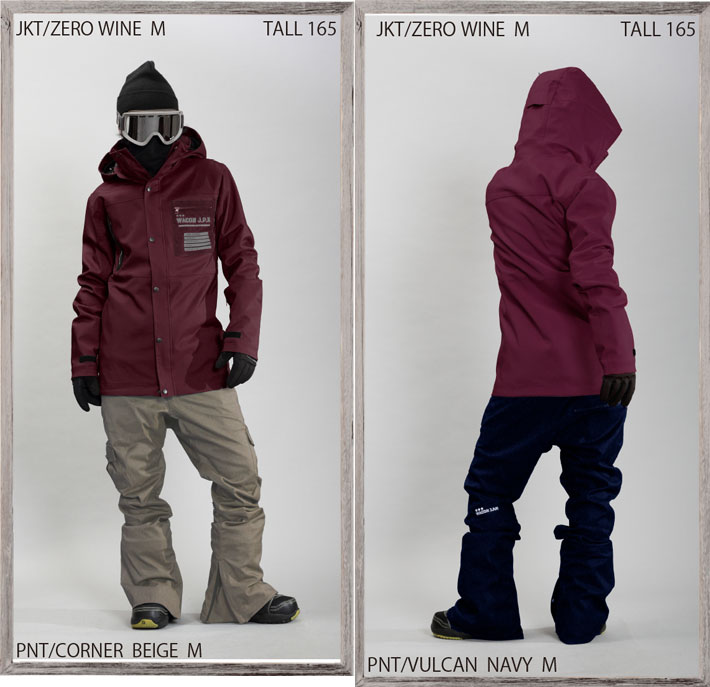 25-26 WACON ウェア ジャケット ワコン スノーボード ウェア メンズ ZERO JACKET ゼロ ジャケット 2025 2026 日本正規品 25-26 WACON ウェア ジャケット ワコン スノーボード ウェア メンズ