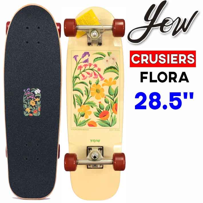 特典付き！】YOW サーフスケート サーフクルーザー ヤウ FLORA