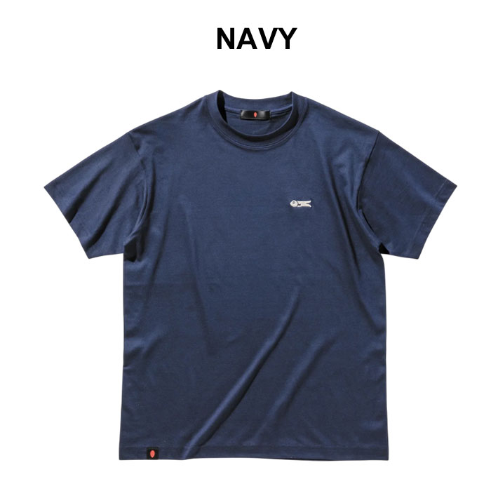 GENTEM STICK ゲンテンスティック 半袖 FISH Organic Cotton TEE