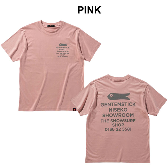 ゲンテンスティック GENTEM STICK Tシャツ 半袖 レディース GENTEM STICK ゲンテンスティック 半袖 NISEKO SHOWROOM TEE Tシャツ