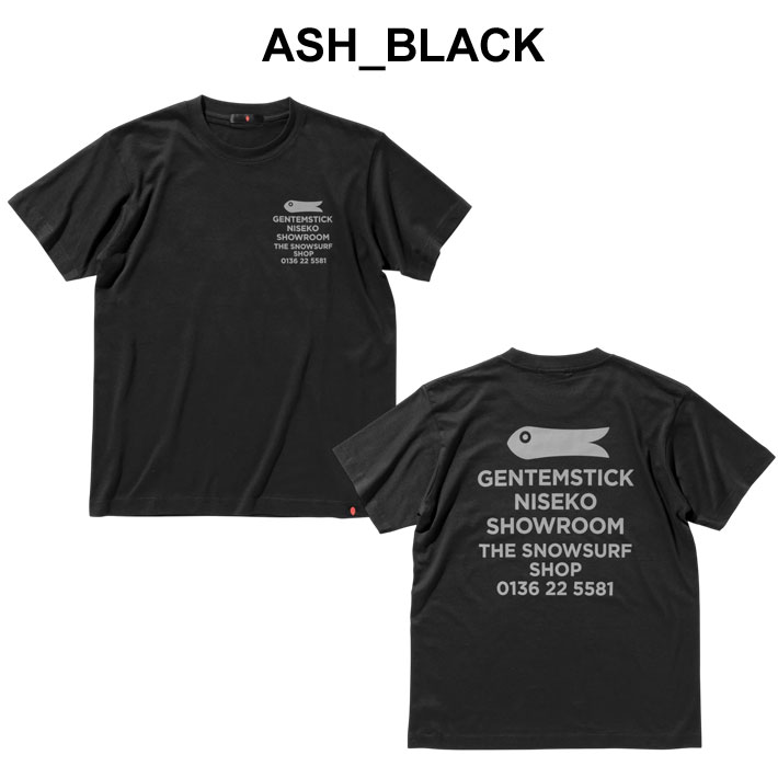 GENTEM STICK ゲンテンスティック 半袖 NISEKO SHOWROOM TEE Tシャツ