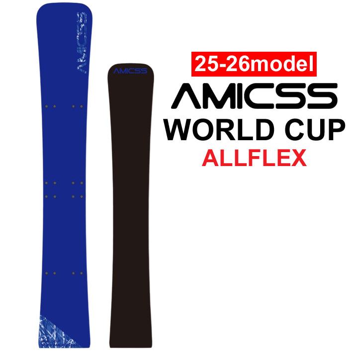 予約商品] 25-26 AMICSS アミックス SNOWBOARDS スノーボード