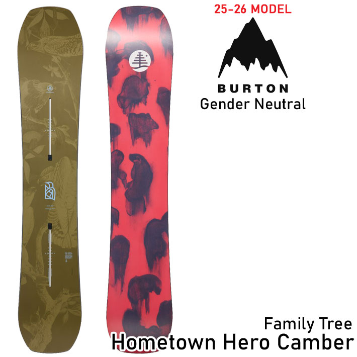 予約商品] 25-26 バートン スノーボード BURTON Family Tree