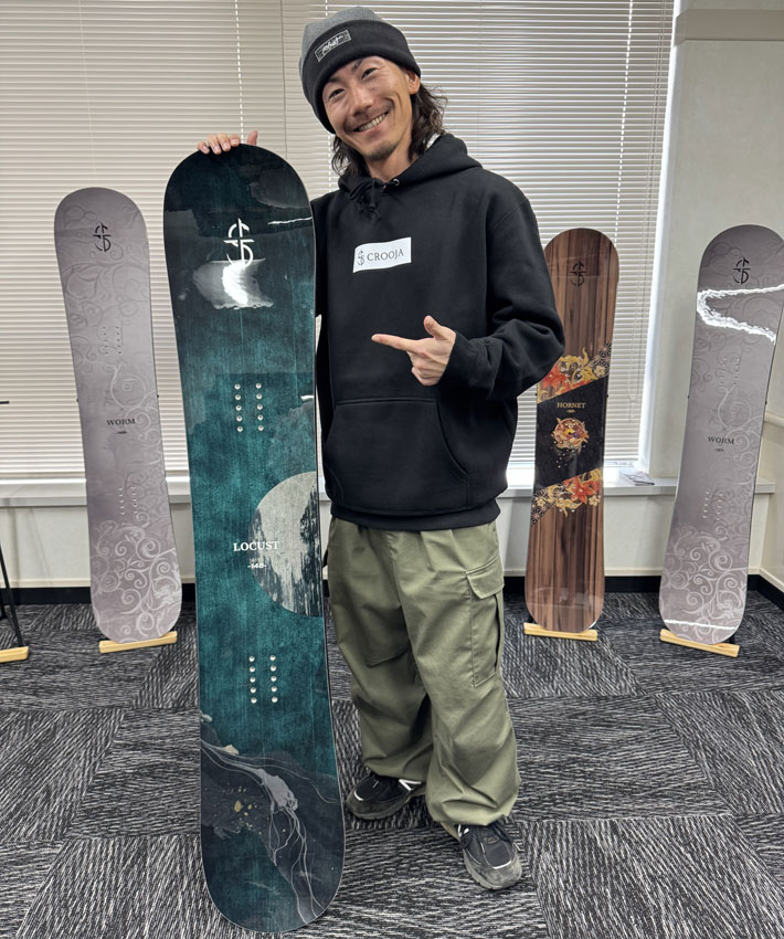 予約商品] 25-26 CROOJA スノーボード クロージャ LOCUST ローカスト