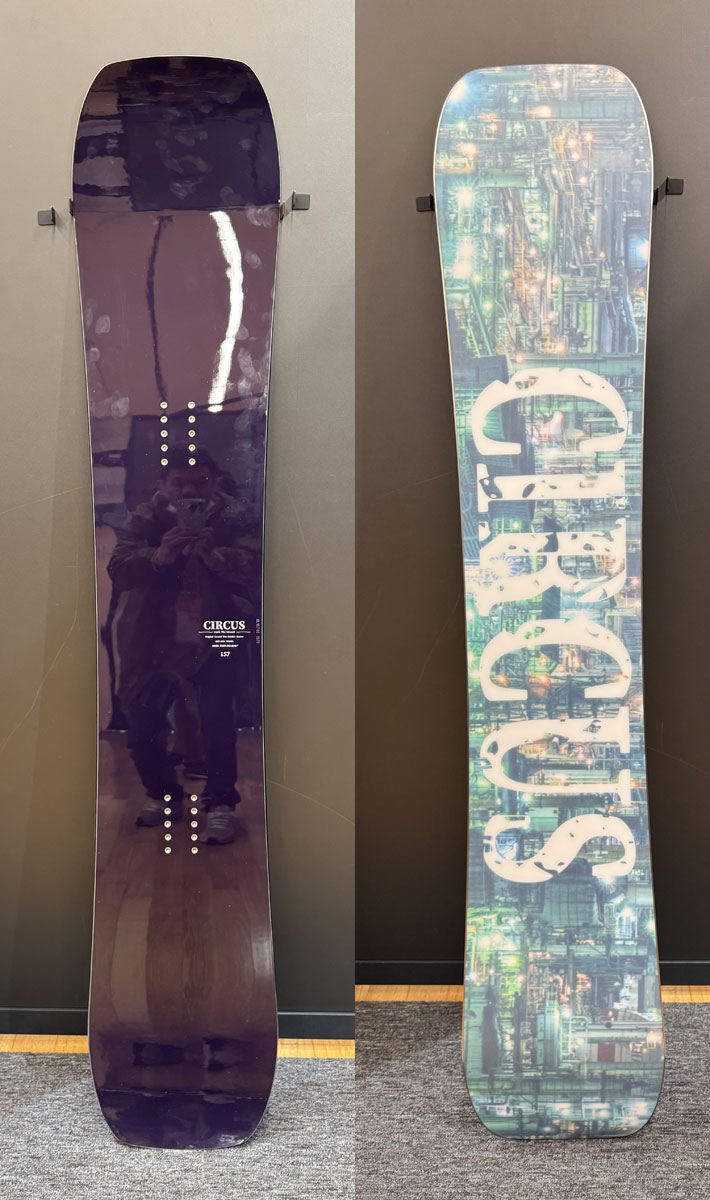 予約商品] 25-26 MOSS モス CIRCUS サーカス スノーボード 139cm