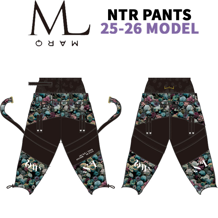 予約商品] 25-26 MARQLEEN NTR PANTS MQ06505 マークリーン