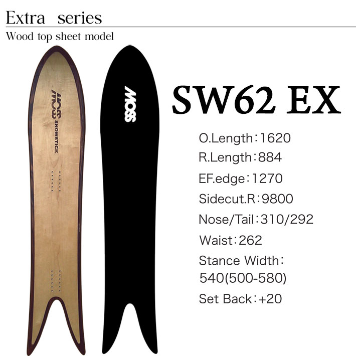 MOSS SNOWSTICK モス スノースティック 専用ソールカバー [ MAHI