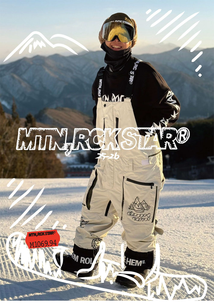 予約商品] 25-26 マウンテンロックスター ウェア Mtn. Rock Star