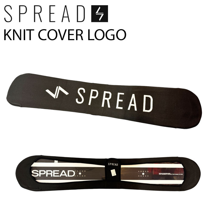 25-26 SPREAD SNOWBOARD スプレッド KNIT COVER LOGO [BLACK] ニット