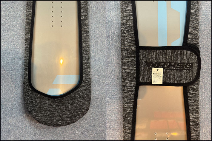 【新品・未使用】BC Stream RXTi スノーボード ソールカバー付 25-26 WRX SB スノーボード ソールカバー SOLE COVER KINT ニット