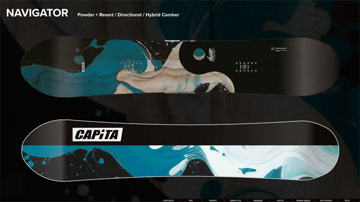 早期予約] 25-26 CAPITA スノーボード キャピタ THE NAVIGATOR