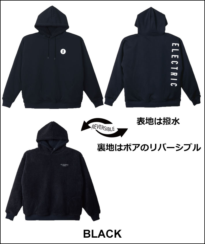 25-26 ELECTRIC エレクトリック パーカー ICON LOGO REVERSIBLE HOOD