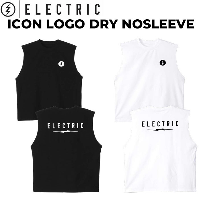 ELECTRIC エレクトリック ノースリーブ タンクトップ ICON LOGO