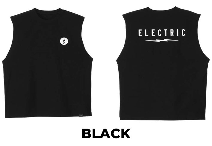 ELECTRIC エレクトリック ノースリーブ タンクトップ ICON LOGO