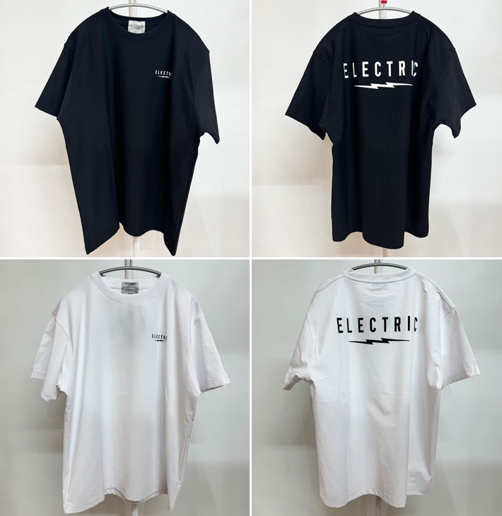 ELECTRIC エレクトリック チェッカーL/SドライTEE サイズL ELECTRIC（エレクトリック）- ドライロンT CHECKER DRY L/S (WH