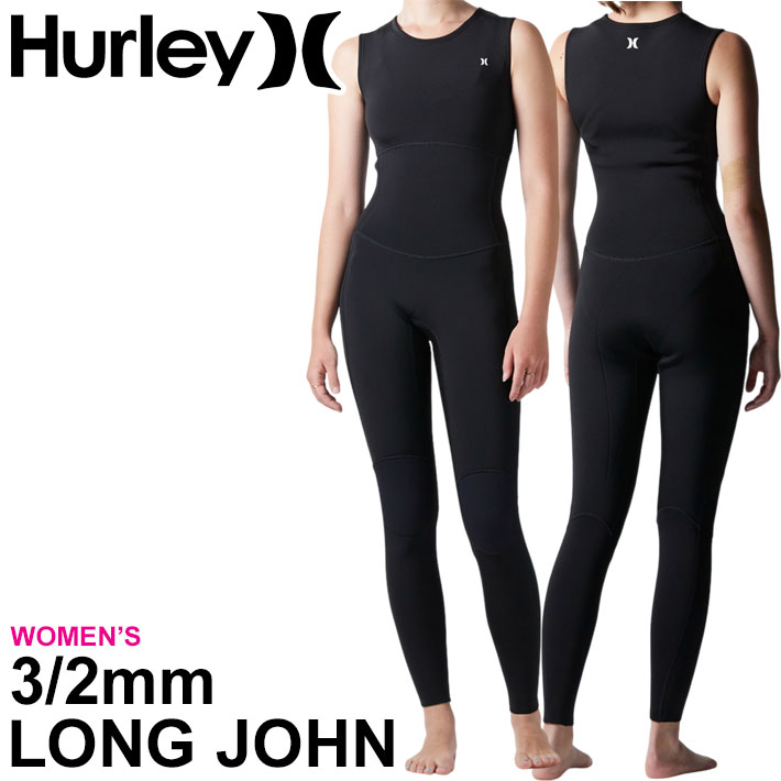 2025 Hurley ウェットスーツ ハーレー レディース ロングジョン 2025 Hurley ウェットスーツ ハーレー レディース ロングジョン