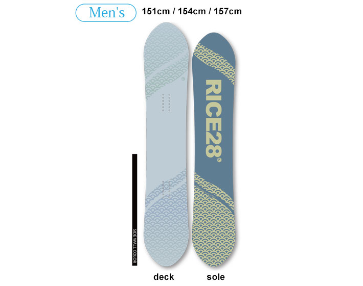 予約商品] 25-26 RICE28 スノーボード ライス 28 RT6 アール
