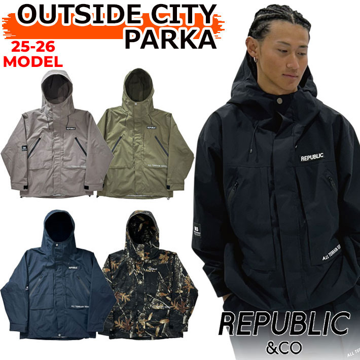 予約商品] 25-26 REPUBLIC & CO ウェア リパブリック OUTSIDE