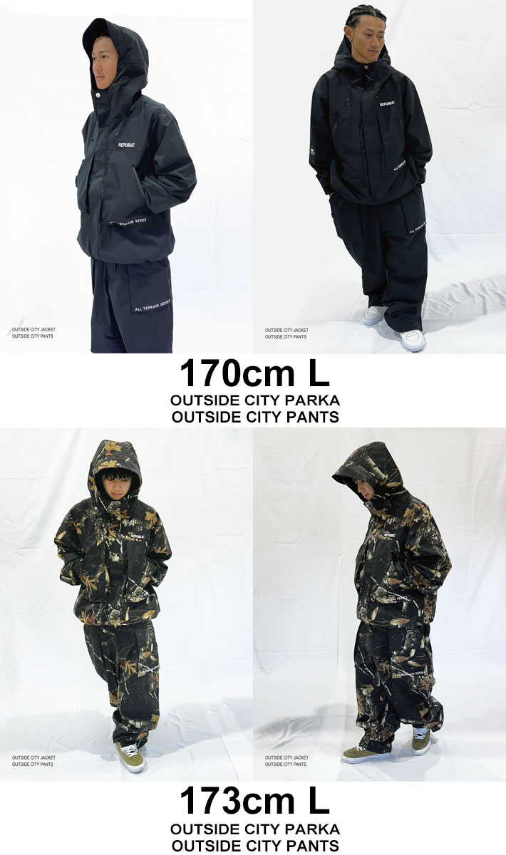 予約商品] 25-26 REPUBLIC & CO ウェア リパブリック OUTSIDE